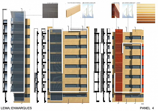 CONCURSO DE CERRAMIENTO DE FACHADA . Valencia . València . España