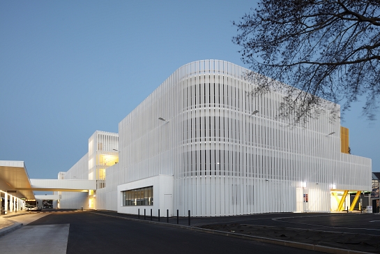 Parking P+R Nantes . Nantes . Loire Atlantique . Francia