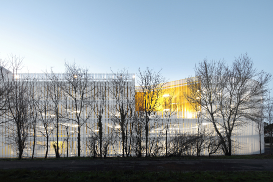 Parking P+R Nantes . Nantes . Loire Atlantique . Francia