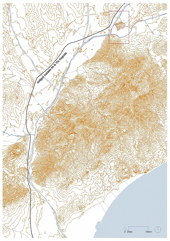 Punto de información y Pabellones de acceso al Espacio Natural y Arqueológico . Montornés del Vallés . Barcelona . España