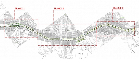 Remodelación de la N-340 a su paso por Totana . Totana . Murcia . España