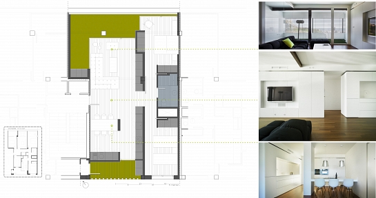 reforma de un apartamento en Edificio Representantes . Alicante . Alacant . España
