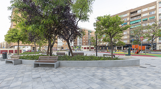 Remodelación de Plaça Roma . Valencia . València . España