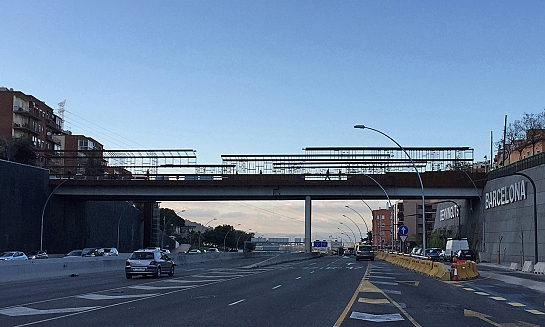 Remodelación del Puente de Sarajevo . Barcelona . Barcelona . España