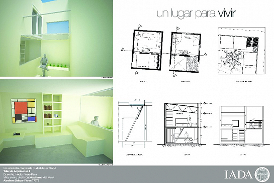 Un lugar para vivir. . Juárez . Chihuahua . México . 2009