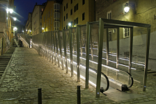 Rampas Centro Histórico de Vitoria . Álava . España