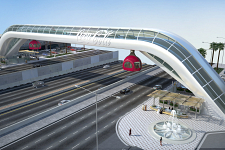 Pasarela peatonal . Doha . Doha . Qatar . 2013