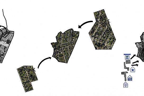 Sewn Heart. EUROPAN 15 (1er Premio) . Raufoss . Oppland . Noruega . 2019