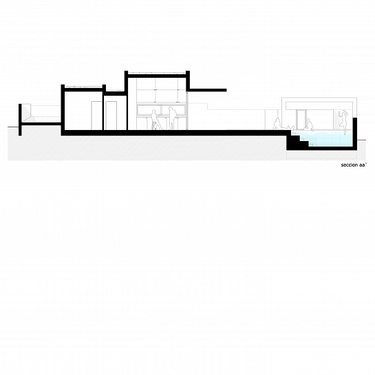 Casa con porche en voladizo . Mazarrón . Murcia . España