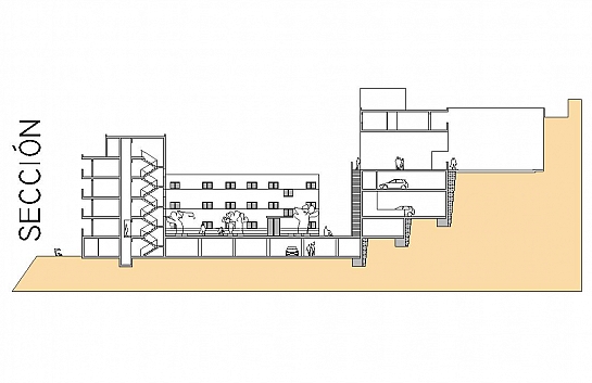 Conjunto de 51 viviendas . Alcoy . Alacant . España