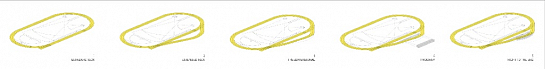 Pista de Atletismo 3D . Elda . Alacant . España