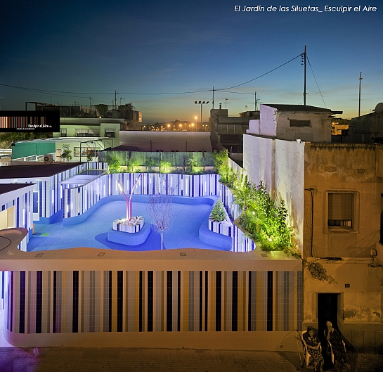 El Jardín de las Siluetas . Alicante . Alacant . España