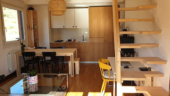 REFORMA APARTAMENTO CON CRITERIOS DE BIOHABITABILIDAD . Nalda . La Rioja . España