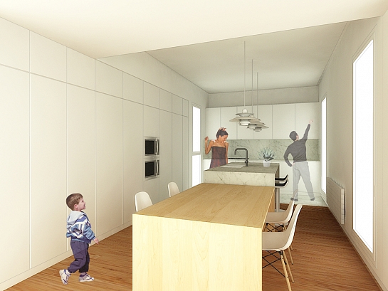 Reforma vivienda ático en Valencia . Valencia . València . España