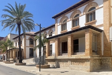 REHABILITACION DEL ANTIGUO COLEGIO CERVANTES PARA SU USO COMO BIBLIOTECA MUNICIPAL . Pego . Alacant . España . 2021