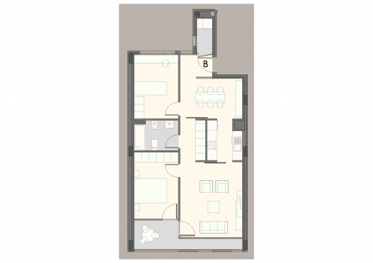 56 viviendas en Salburua . Álava . España