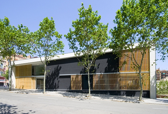 Casal para la Tercera Edad del Baix Guinardó . Barcelona . Barcelona . España