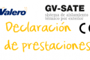 Declaración de prestaciones GV-SATE