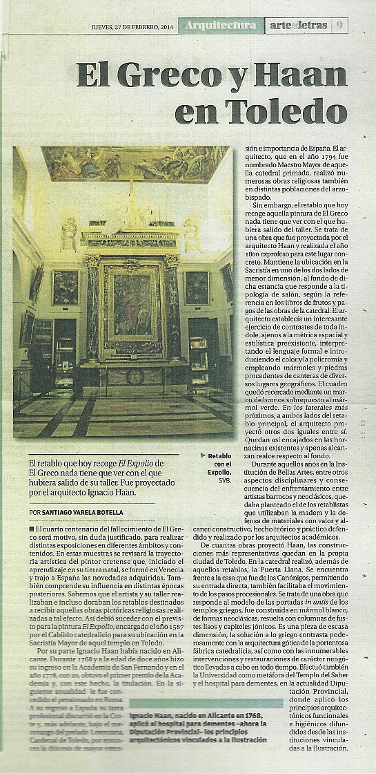 ARTÍCULOS PRENSA DIARIO INFORMACIÓN