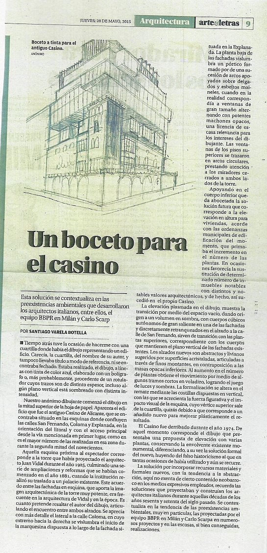ARTÍCULOS PRENSA DIARIO INFORMACIÓN