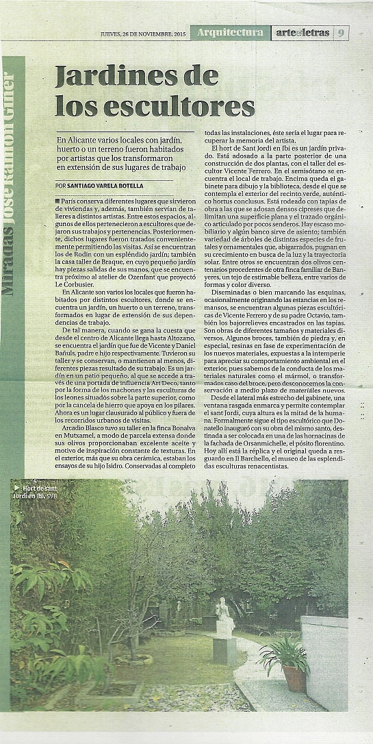 ARTÍCULOS PRENSA DIARIO INFORMACIÓN