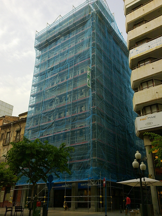 Andamio tubular europeo