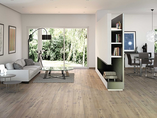 Suelos porcelánicos de imitación madera