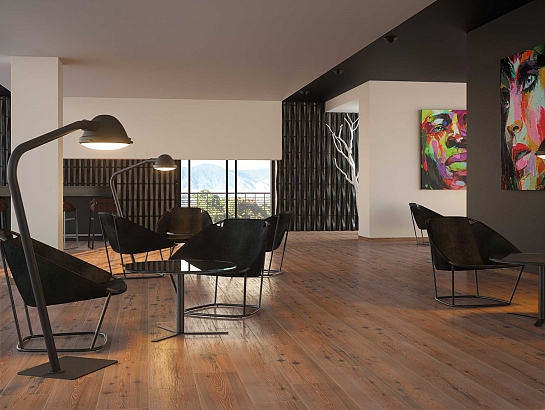 Suelos porcelánicos de imitación madera