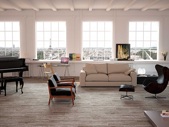 Suelos porcelánicos de imitación madera