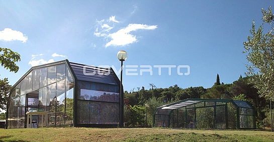 Cubierta de piscina Casa Rural