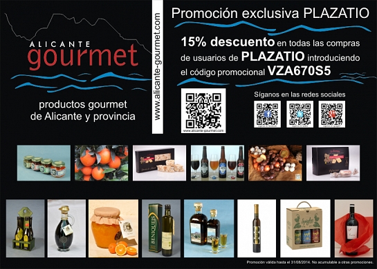 Presentación ALICANTEgourmet en Plazatio