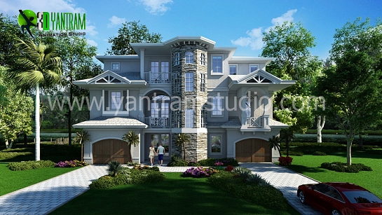 Diseño clásico exterior Residencial Casa