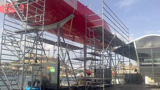 Andamio tubular europeo