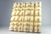 Difusores acústicos EliAcoustic Fussor 3D Pure (2 unidades)