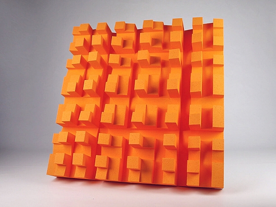 Difusores acústicos EliAcoustic Fussor 3D Pure (2 unidades)