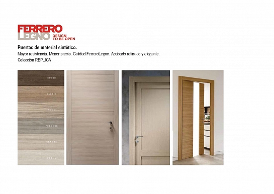 FerreroLegno - Puertas de material sintético