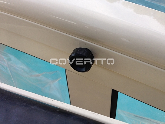 Cubierta de piscina curva
