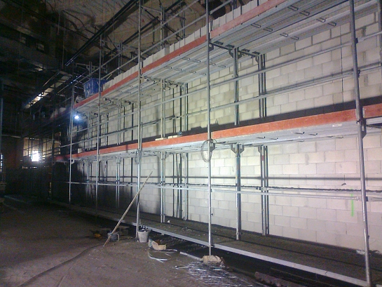 Andamio tubular europeo
