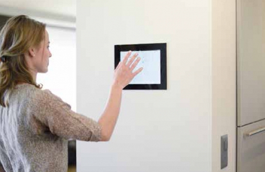 Sistema in-wall para iPad / iPod