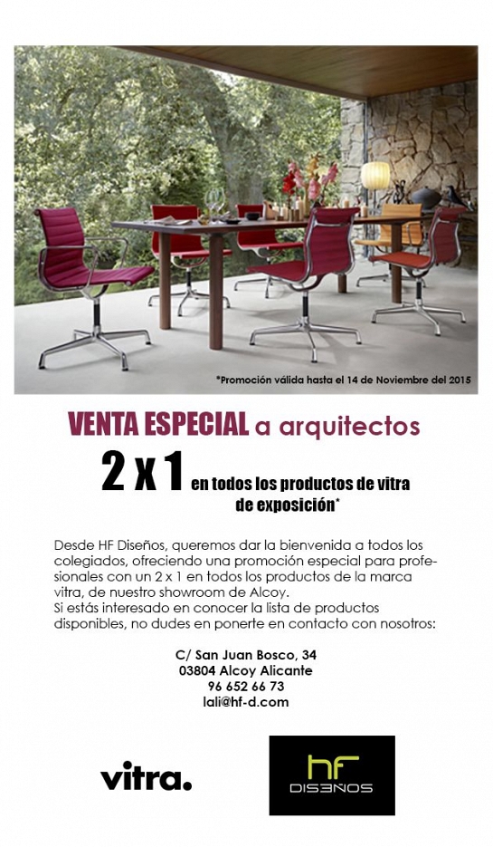 Oferta especial arquitectos 2x1
