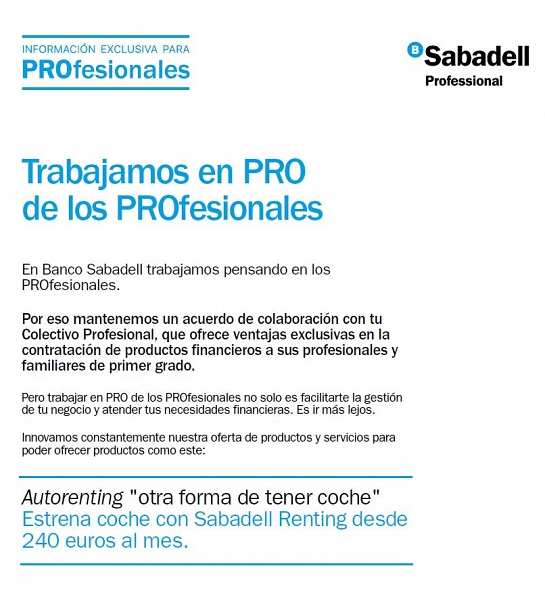Sabadell Renting Auto
