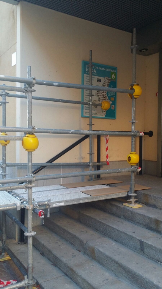 Andamio tubular europeo