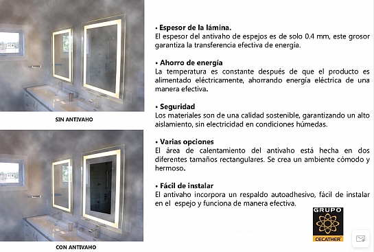 Folio radiante Cecather / Suelo Radiante Cecather
