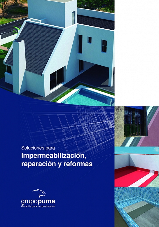 Soluciones Grupo Puma para impermeabilización, reparación y reformas.