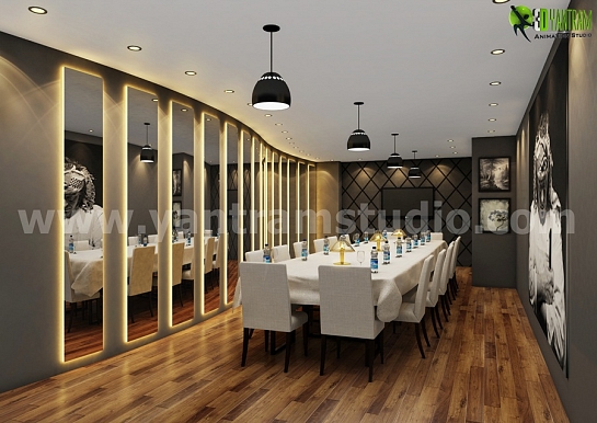 Rendimiento moderno del diseño interior