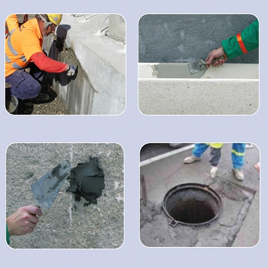 Morteros para rápida puesta en servicio