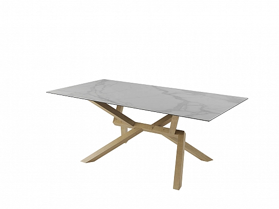 MESA RECTANGULAR TREE WOOD