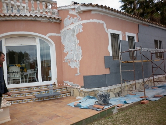 Aislamiento térmico para SATE