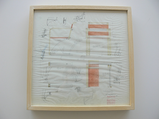 Boceto Original Silla del Arquitecto Cano Lasso. 1986