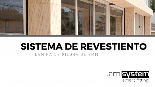 Revestimiento de Piedra de 2mm ligero y flexible